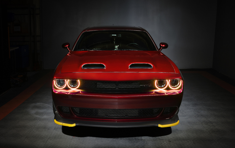 Oracle 15-23 Dodge Challenger Surface Mount Headlight Halo Kit - ColorSHIFT