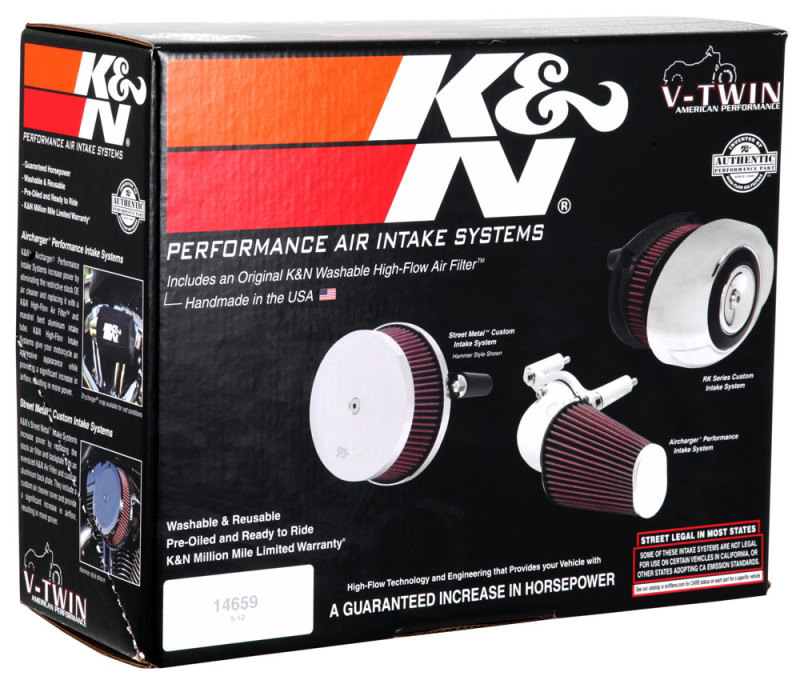 KN Motorcycle Air Intake Systems