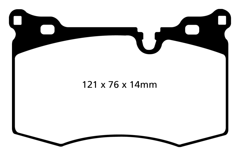 EBC S9 Brake Pad and Rotor Kit (1x ebcUSR1790, 1x ebcDP41854R) thumbnail 6