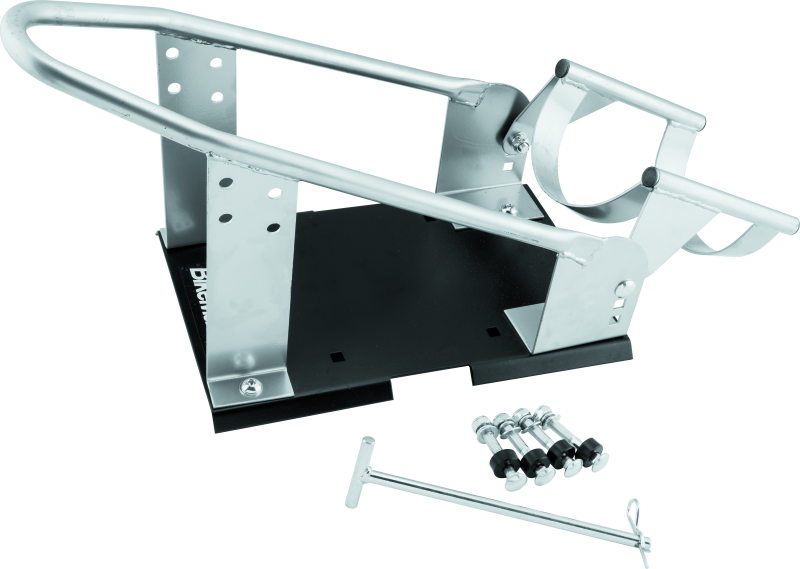 BikeMaster Wheel Chocks 152453 Motorcycle Chock, Heavy Duty Version, Up to 6.5 in. Width, Steel, Each thumbnail 5