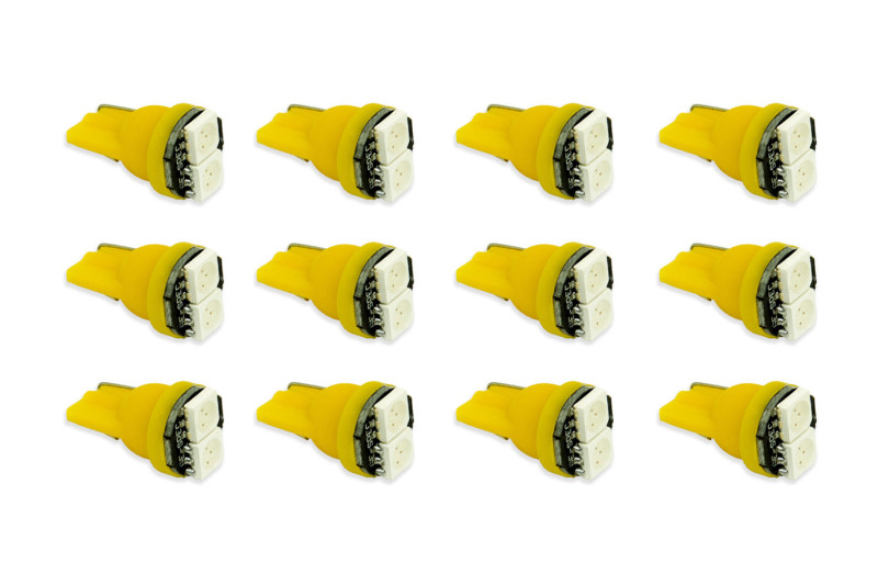 Diode Dynamics 194 LED Bulb SMD2 LED - Amber Set of 12 thumbnail 3