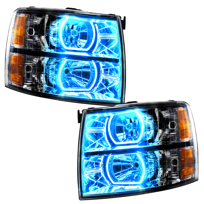 Oracle 07-13 Chevrolet Silverado SMD HL - Black - Square Style - w/o Controller thumbnail 6