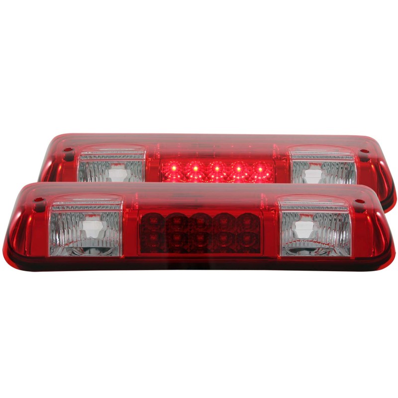 ANZO 2004-2008 Ford F-150 LED 3rd Brake Light Red/Clear thumbnail 2