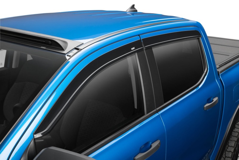 Husky Liners 19-25 Ford Ranger SuperCrew Ventvisor Low Profile (4pc) - Smoke