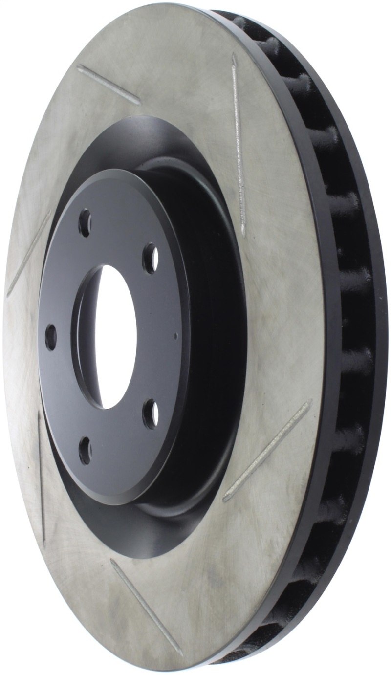 StopTech Power Slot 05-07 Cadillac XLR / 06-09 Chevy Corvette Front Left Slotted Rotors thumbnail 4