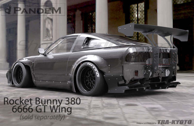 GReddy 89-93 Nissan 240SX Rocket Bunny RPS13 V2 6666 GT Wing thumbnail 2