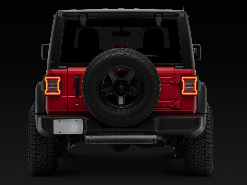 Raxiom 18-26 Jeep Wrangler JL LED Tail Lights- Clear Housing- Clear Lens thumbnail 9