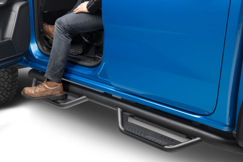 N-Fab Podium LG 2019 Ford Ranger Crew Cab All Beds - Tex. Black - Cab Length - 3in thumbnail 7