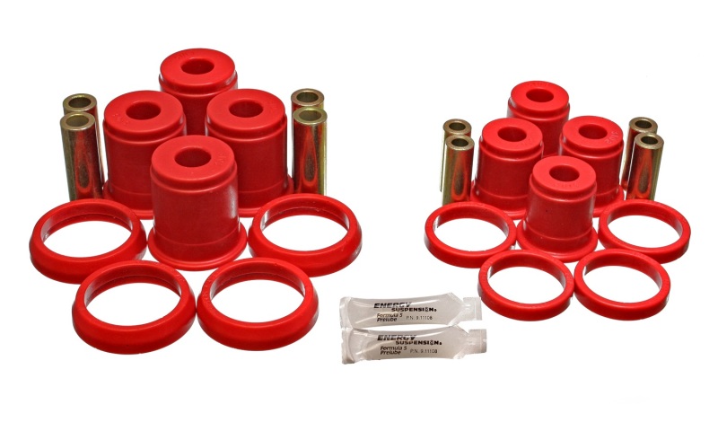 Energy Suspension 93-98 Jeep Grand Cherokee Red Rear Control Arm Bushings-Must reuse OEM Outer Shell thumbnail 5