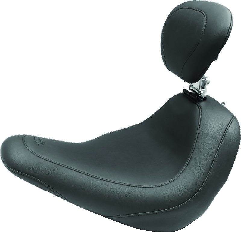 Mustang 15-21 Indian Scout Standard Touring Passenger Seat - Black