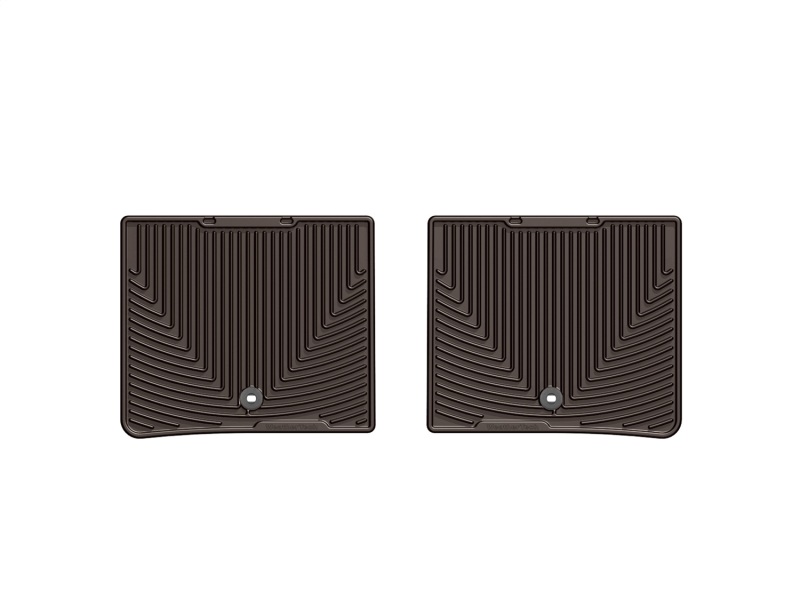 WT Rubber Mats - Rear - Cocoa
