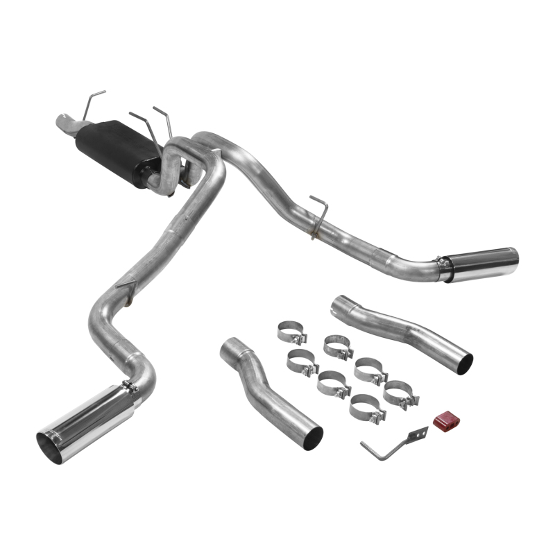 Flowmaster 17-25 Supe Duty 6.2L/6.8L/7.3L Force II Cat-Back Dual Exhaust System thumbnail 4