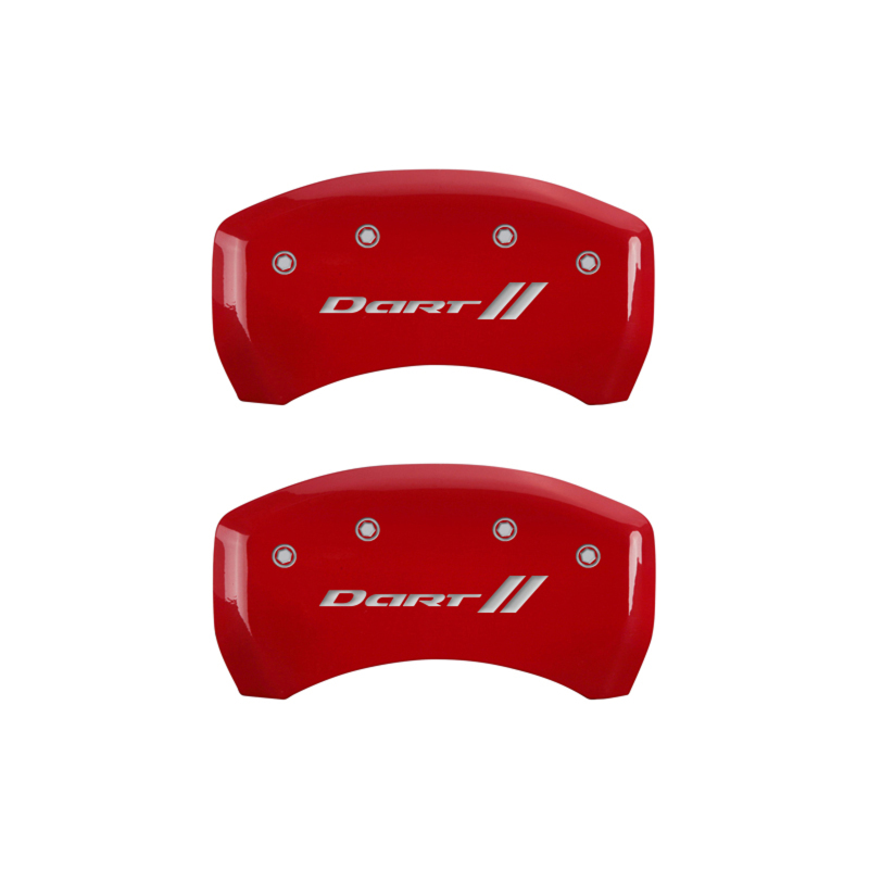 MGP 4 Caliper Covers Engraved Front & Rear With stripes/Dart Yellow finish black ch thumbnail 9