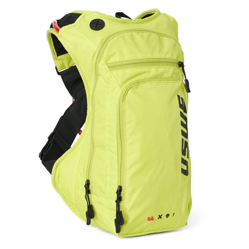 USWE Outlander Moto Hydration Pack 9L - Crazy Yellow thumbnail 3