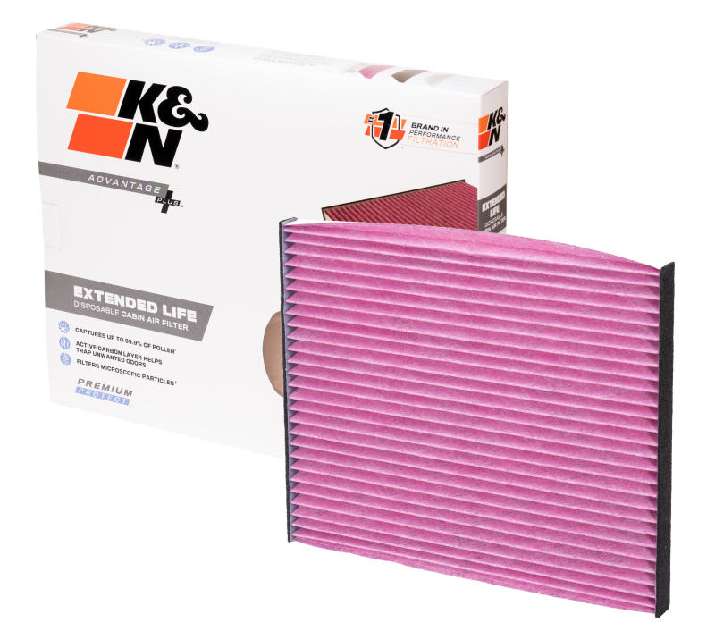 K&N Disposable Cabin Air Filter Advantage Plus 15-24 Ford Edge thumbnail 3
