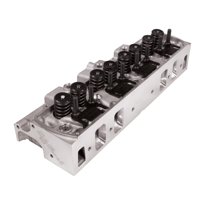 Edelbrock SB Oldsmobile Performer RPM Cylinder Heads for Hydraulic Flat Tappet thumbnail 3