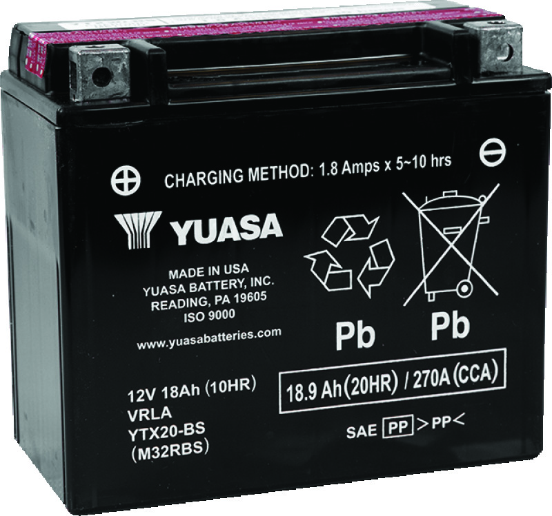 YSA Maintenance Free Battery