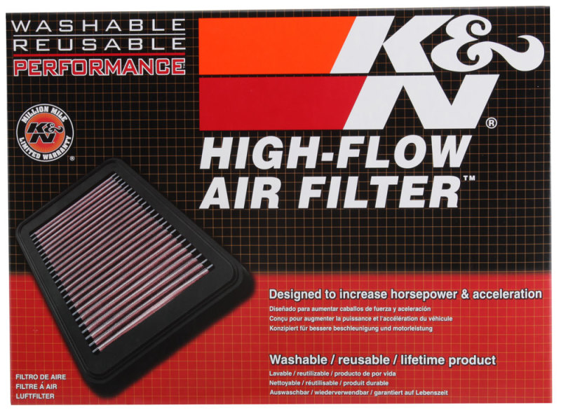 K&N Custom Oval Air Filter 7.75in OW X 14.625in OL x 2in H thumbnail 8
