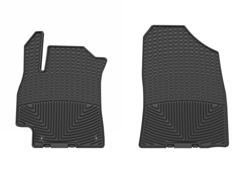 WT Rubber Mats - Front - Blk