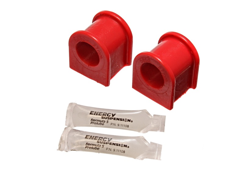 Energy Suspension 87-92 Toyota Supra Red 27mm Front Sway Bar Bushing Set thumbnail 4