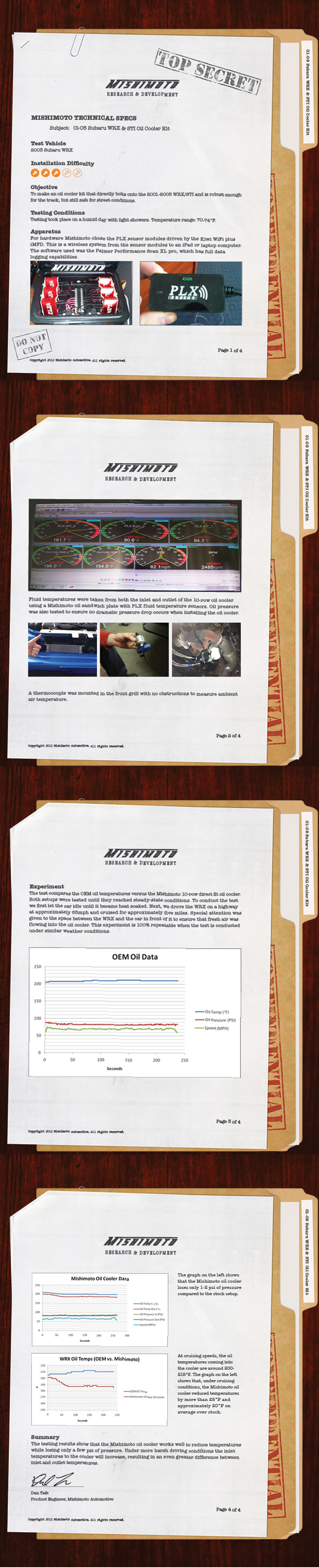 Mishimoto 01-05 Subaru WRX/STi Oil Cooler Kit thumbnail 4