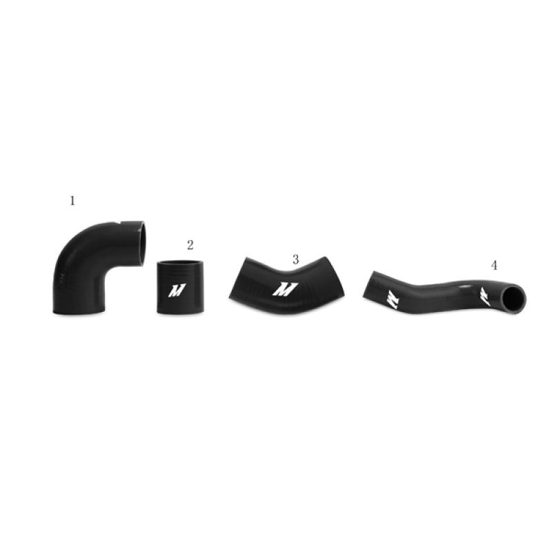 Mishimoto MMICP-EVO-01UBK Intercooler Pipe Kit, Black, Upper, fits Mitsubishi Lancer Evo 7/8/9 2001-2007
