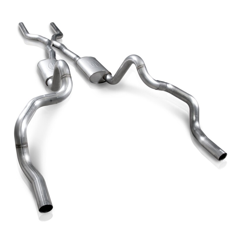 Stainless Works Chevy Camaro 1970-81 LS1 Exhaust 3in Stainless System w/X-Pipe thumbnail 6