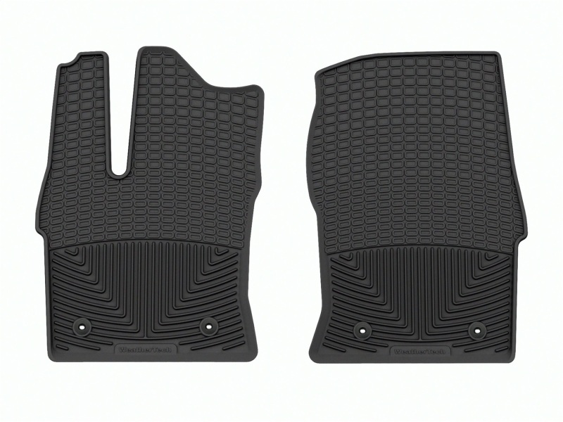 WT Rubber Mats - Front - Blk