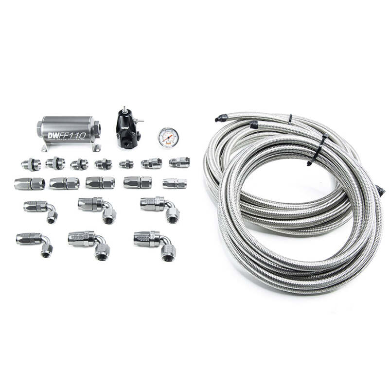 DeatschWerks 05-19 Yukon/Tahoe/Suburban DW400 Pump Module Return Plumbing Kit SS CPE thumbnail 3