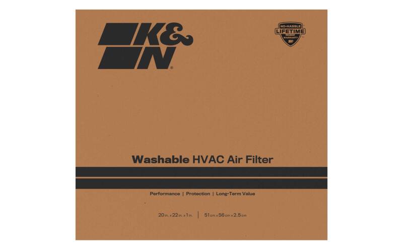 K&N HVAC Filter 20 X 22 X 1 Merv 8 thumbnail 2