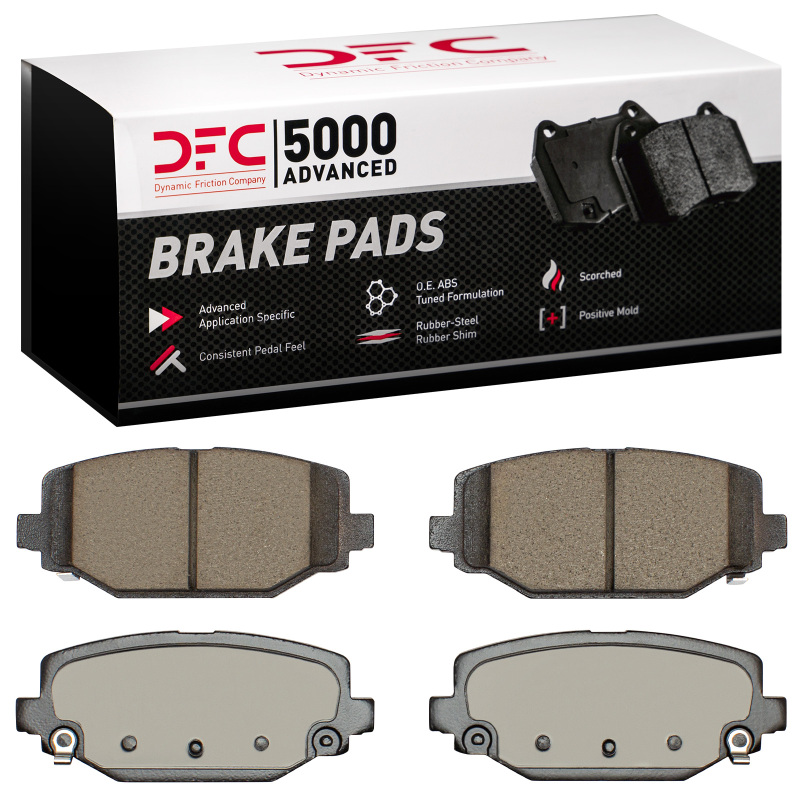 DFC 12-20 Chrysler Town & Country Rear 5000 Advanced Ceramic Brake Pads