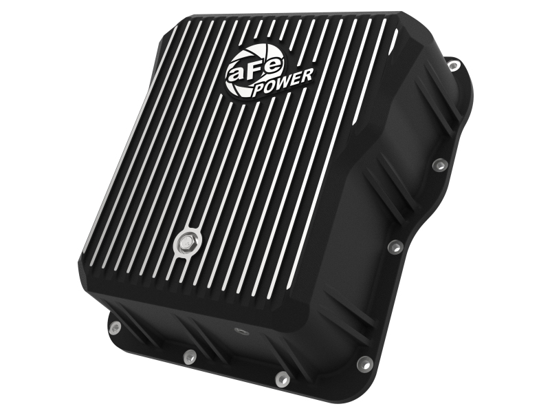 aFe Power Cover Trans Pan Machined Trans Pan GM Diesel Trucks 01-12 V8-6.6L Machined thumbnail 2