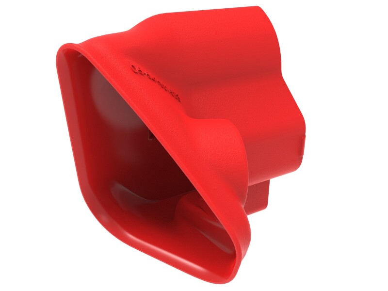 aFe Power 15-20 Ford Mustang 2.3l L4/3.7l V6/5.0l V8 Dynamic Air Scoop - Red thumbnail 9