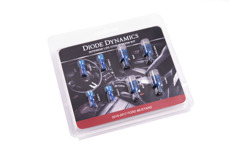 Diode Dynamics Mustang Interior Light Kit 15-17 Mustang Stage 2 - Blue thumbnail 2