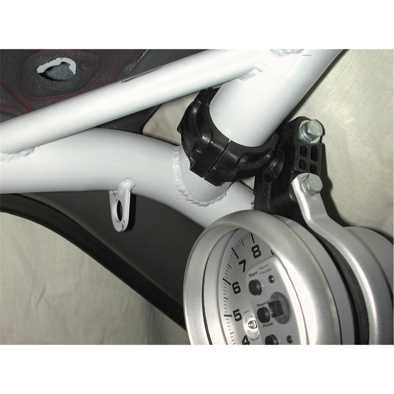 AutoMeter Gauge Mount Roll Pod For 1.625in. Roll Cage Fits 5in. Pedestal Tach Black thumbnail 8