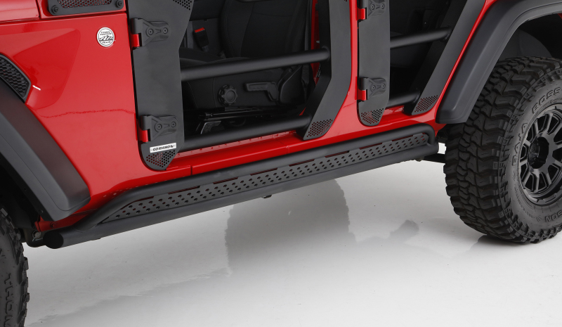 Go Rhino 18-20 Jeep Wrangler JLU JL Frame Mount Sliders thumbnail 7