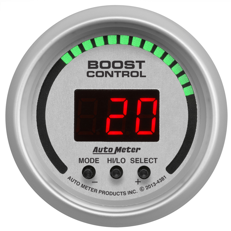 Autometer Ultra-Lite 52mm 30inHG/30psi Digital Boost Controller thumbnail 4
