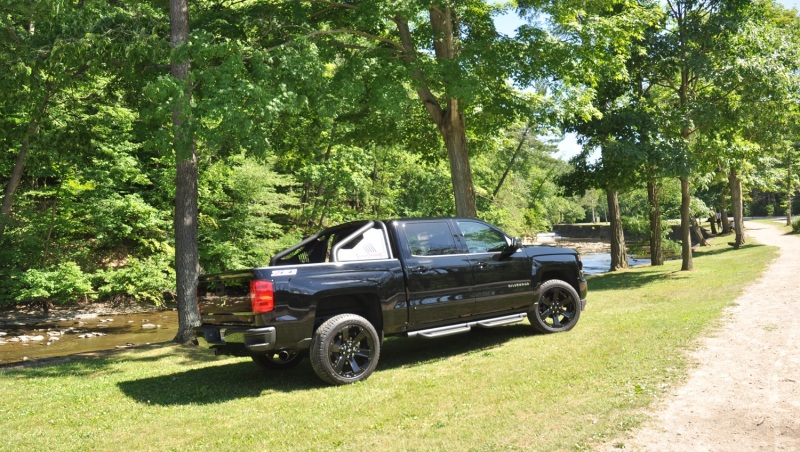 Corsa 2014-19 Chevy Silverado Reg Cab/Long Bed 1500 5.3L V8 Sport Cat-Back Single Side Exit Exhaust thumbnail 3
