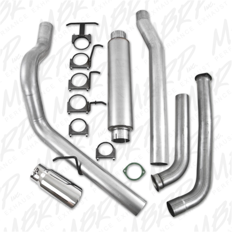 MBRP 2003-2007 Ford F-250/350 6.0L EC/CC Turbo Back Single Side (Stock Cat) thumbnail 5
