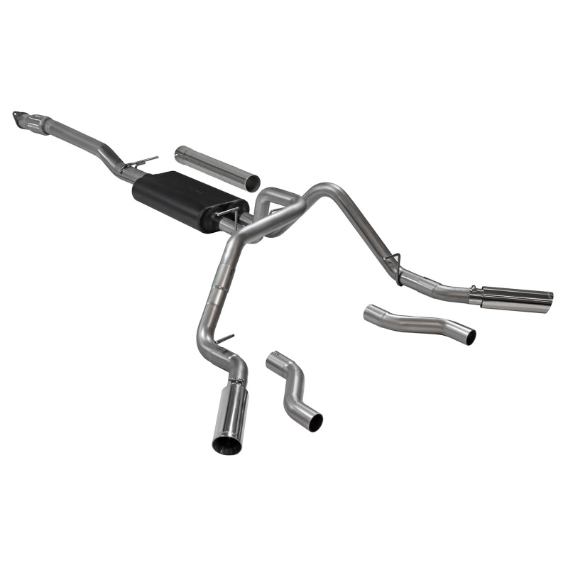 Flowmaster 19-25 GM 1500 Trucks 2.7T American Thunder Cat-Back Exhaust System thumbnail 4
