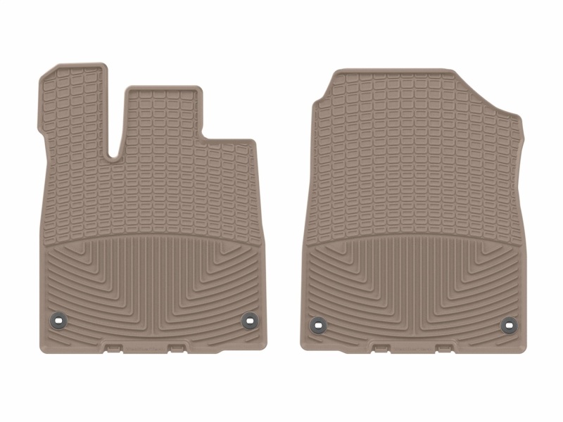 WT Rubber Mats - Front - Tan