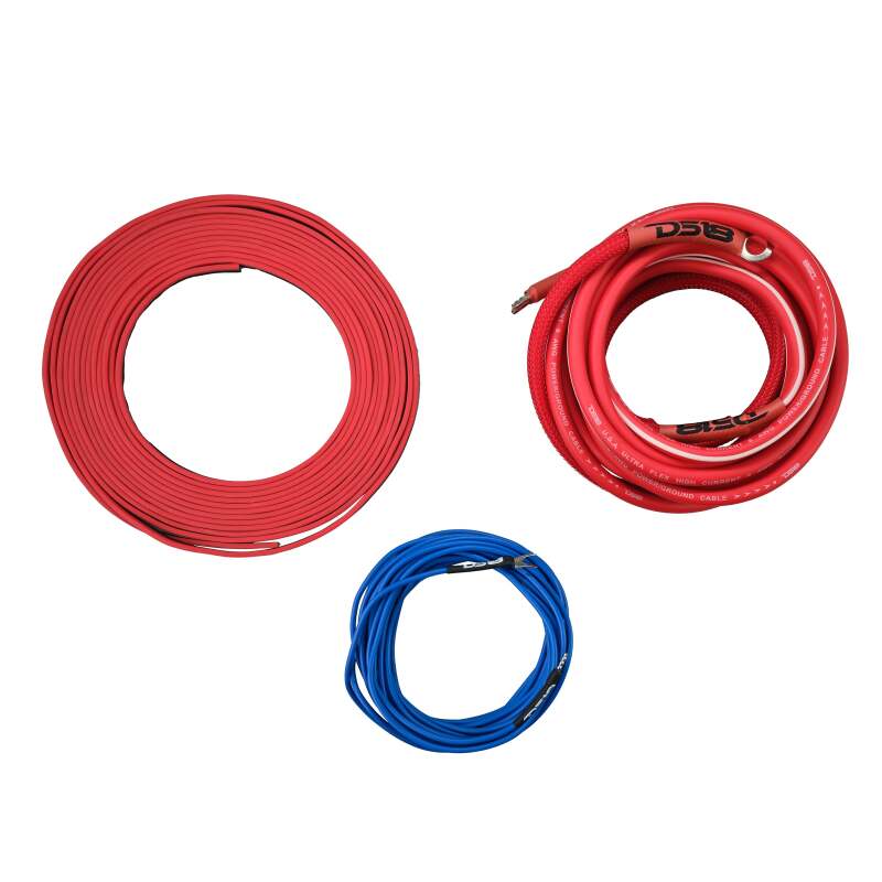 DS18 8-GA Amplifier Install Kit Advance- Red thumbnail 4
