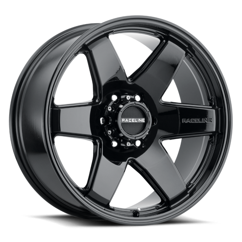 Raceline 942B Addict 18x8in / 5x114.3 BP / 35mm Offset / 72.62mm Bore - Gloss Black Wheel thumbnail 3
