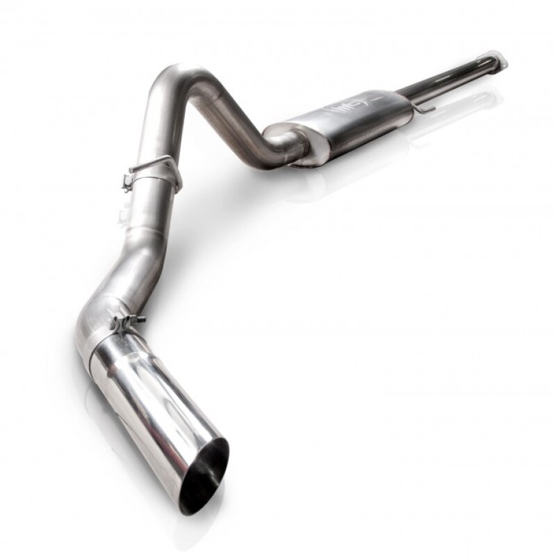Stainless Works 2011-14 F-150 3.5L 3-1/2in Catback Chambered Muffler Factory Connection thumbnail 3