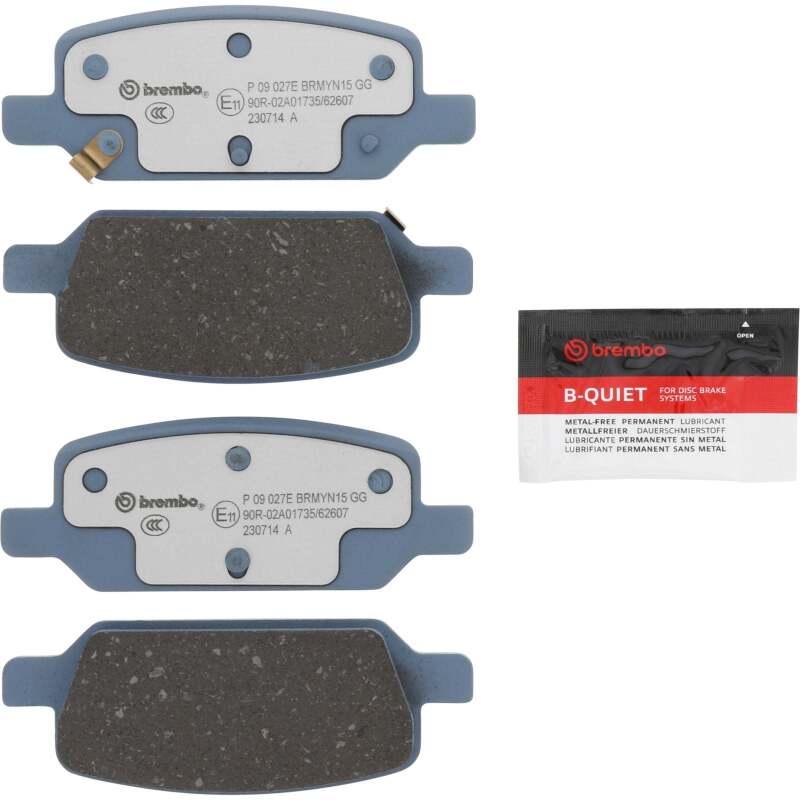 Brembo OE 17-21 Tesla 3/20-21 Y EVPad BrakePad thumbnail 3