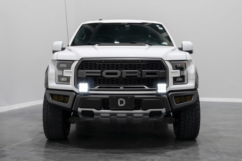 Diode Dynamics 17-20 Ford Raptor SS5 Bumper LED Pod Light Kit - Pro White Combo thumbnail 7