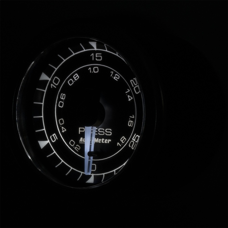 Autometer Chrono 2-1/16in 30PSI Pressure Gauge thumbnail 9