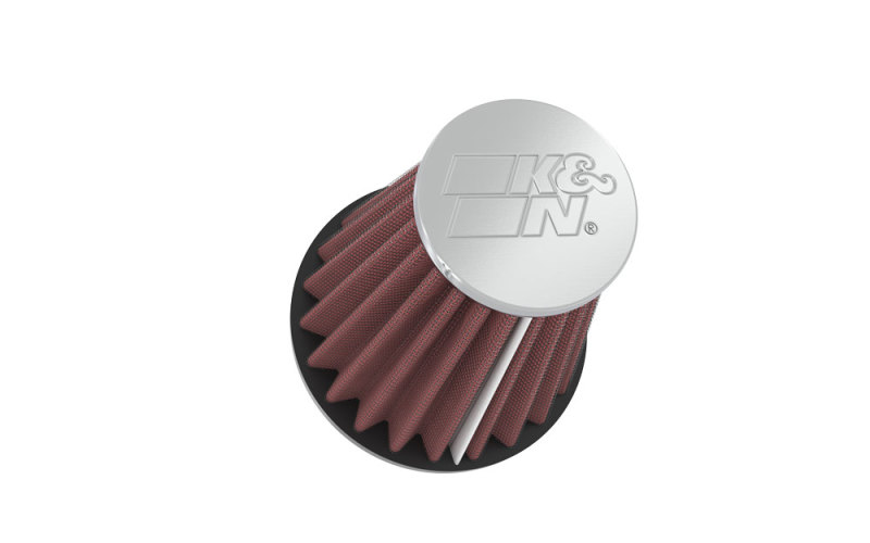 K&N Universal Chrome Filter 2.25 Inch Flange / 3.5 Inch Base / 2 Inch Top / 4 Inch Height thumbnail 5