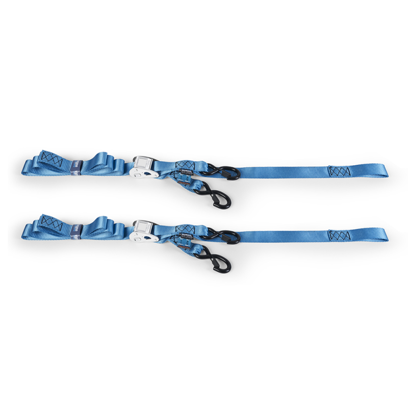 Borne Off-Road Cam Buckle Tie-Down Kit (2-Pack) Blue thumbnail 3