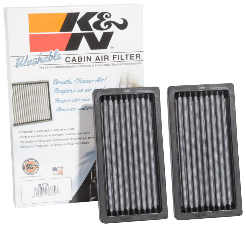 K&N 08-12 Jeep Liberty V6-3.7L Cabin Air Filter (2 Per Box) thumbnail 6